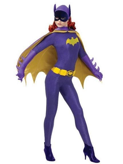 Purple Batgirl Cosplay Halloween Costume